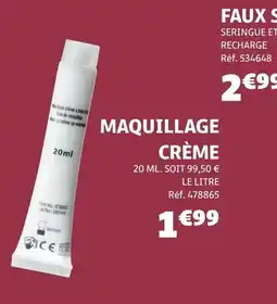 Gifi Maquillage crème offre