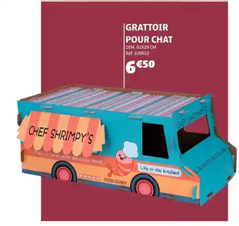 Gifi Grattoir pour chat offre