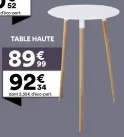 BUT Table haute offre
