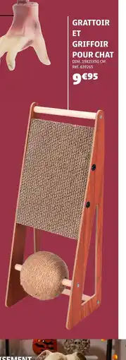 Gifi Grattoir et griffoir pour chat offre