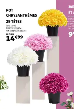 Gifi Pot chrysanthèmes offre
