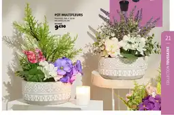 Gifi Pot multifleurs offre
