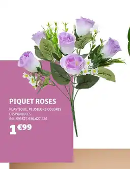 Gifi Piquet roses offre