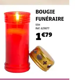 Gifi Bougie funéraire offre