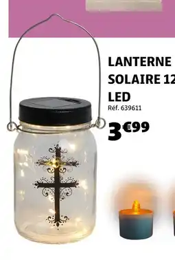 Gifi Lanterne solaire 12 led offre