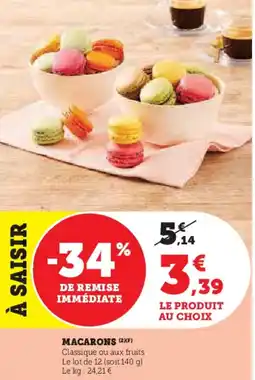 U Express Macarons offre