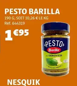 Gifi BARILLA Pesto offre