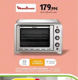 Darty MOULINEX Four posable OX485E10 offre