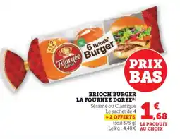 U Express Brioch'burger la fournee doree offre