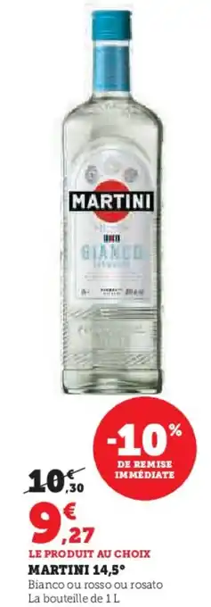 U Express Martini 14,5° offre