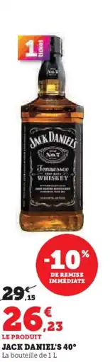 U Express Jack daniel's 40° offre