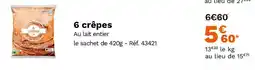 Picard 6 crêpes offre
