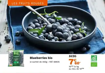 Picard Blueberries bio offre