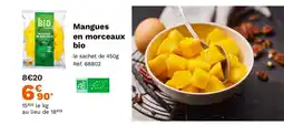 Picard Mangues en morceaux bio offre