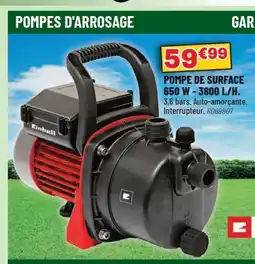 Brico Pro Pompes d'arrosage offre