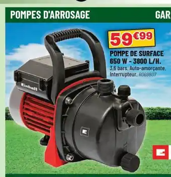 Brico Pro Pompes d'arrosage offre
