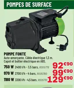 Brico Pro Pompe fonte offre