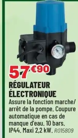 Brico Pro Régulateur électronique offre