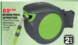 Brico Pro Dévidoir mural automatique offre