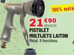 Brico Pro Pistolet multijets laiton offre