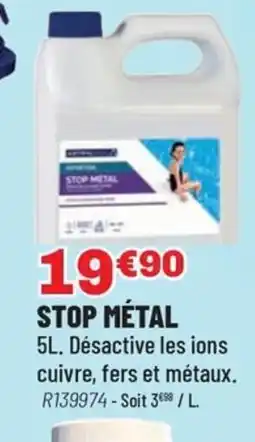 Brico Pro Stop métal offre