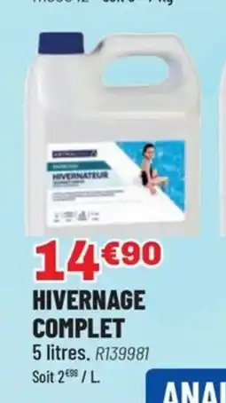 Brico Pro Hivernage complet offre