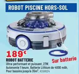 Brico Pro Robot piscine hors-sol offre