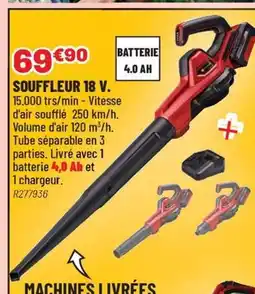 Brico Pro Souffleur 18 v offre