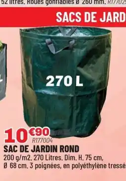 Brico Pro Sac de jardin rond offre