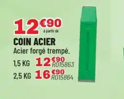 Brico Pro Coin acier offre