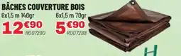 Brico Pro Bâches couverture bois offre