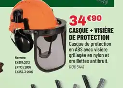 Brico Pro Casque + visière de protection offre