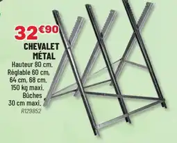 Brico Pro Chevalet métal offre