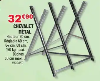 Brico Pro Chevalet métal offre