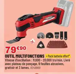 Brico Pro Outil multifonctions offre