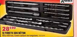 Brico Pro 12 forets sds béton offre