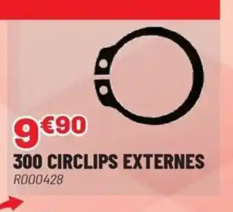 Brico Pro 300 circlips externes offre