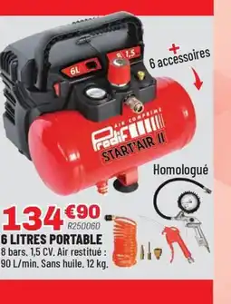 Brico Pro 6 litres portable offre
