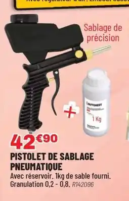 Brico Pro Pistolet de sablage pneumatique offre