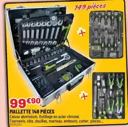 Brico Pro Mallette 149 pièces offre