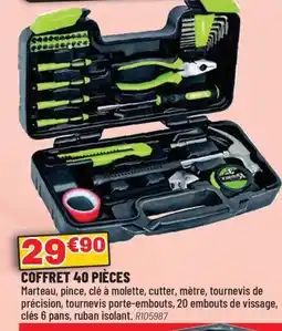 Brico Pro Coffret 40 pièces offre