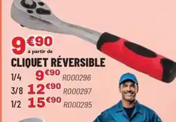 Brico Pro Cliquet réversible offre