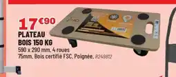 Brico Pro Plateau bois offre