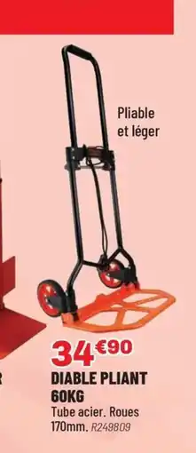 Brico Pro Diable pliant offre