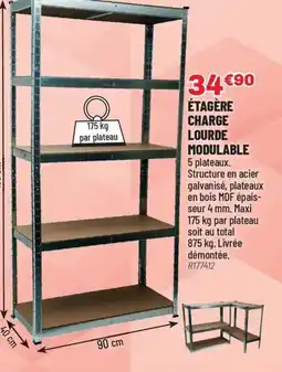 Brico Pro Étagère charge lourde modulable offre
