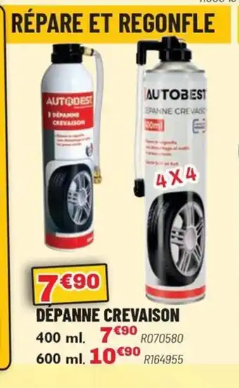 Brico Pro Depanne crevaison offre