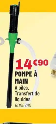Brico Pro Pompe à main offre
