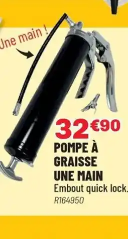 Brico Pro Pompe à graisse une main offre