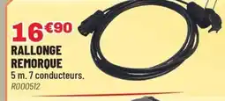 Brico Pro Rallonge remorque offre