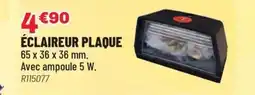 Brico Pro Éclaireur plaque offre